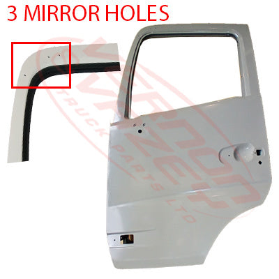 1688510-01 - FRONT DOOR SHELL - L/H - W/O LOWER GLASS - NISSAN QUON 2006- 2016