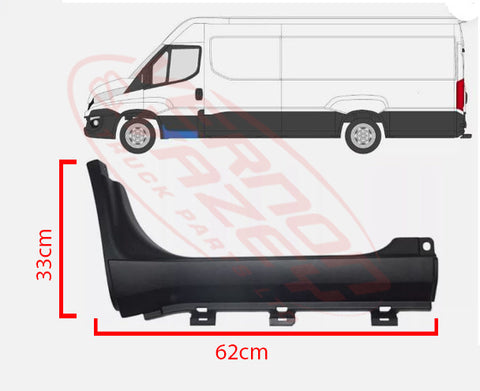20811PS-05 - PROTECTIVE STRIP - FRONT DOOR LOWER - R/H - IVECO DAILY 2014-