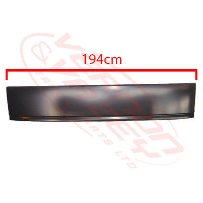 3187020-02 - FRONT PANEL - WIDE - W/O HOLE - HINO GH/FM/FH/FF/FE/FD/GD/FT/GT 1990-