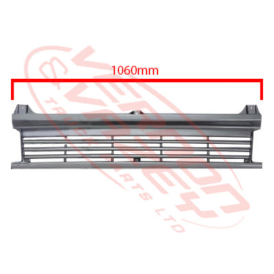 3187099-1 - GRILLE - SILVER/GREY - NARROW 1990 - 1996 - HINO FC/FD/FE/GD