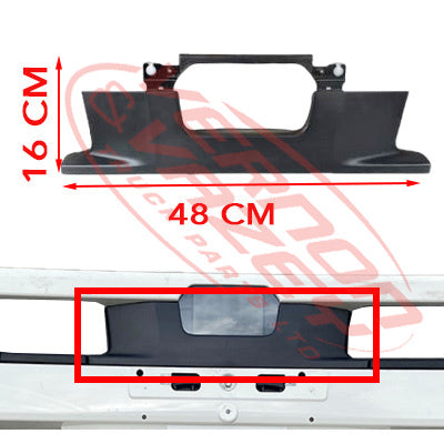 3192090-90 - FRONT BUMPER CENTRE - GARNISH - NARROW - HINO RANGER 500 2017- FC, FD, FE