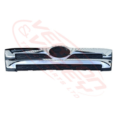 3192099-03 - GRILLE - UPPER - WIDE - BLACK/CHROME - HINO RANGER 500 2017- FG, FL, FM, GH