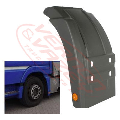 3575152-01 - FRONT MUDGUARD (REAR) - L/H - FRONT AXLE - MERCEDES BENZ ACTROS - MP2