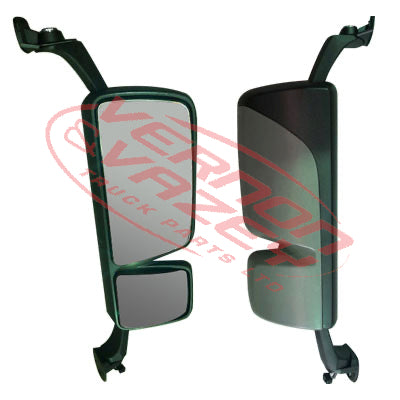 3575216-02 - MIRROR ASSY COMPLETE - R/H - CURVED MIRROR - MERCEDES BENZ ACTROS - MP3