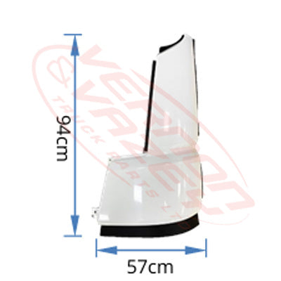 3788224-01 - FRONT CORNER PANEL - L/H - MITSUBISHI SHOGUN 360/400/460/510 2017-