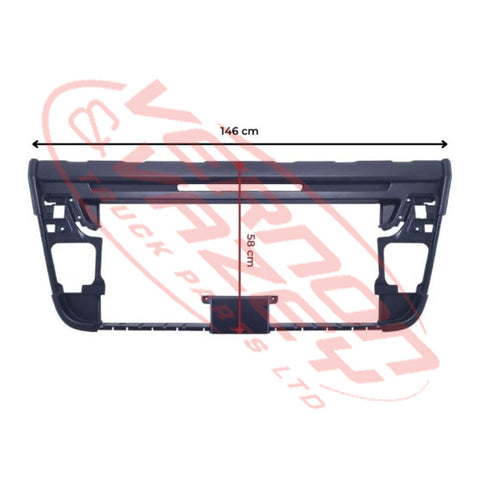 3788290-10 - FRONT BUMPER - GRILLE FRAME - HIGH BAR - MITSUBISHI SHOGUN 460/530 2017-
