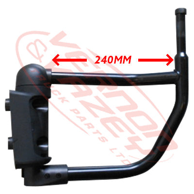 3798116-07 - MIRROR ARM - DOOR MOUNT - L/H - 250mm LONG - WIDE CAB - MITSUBISHI CANTER FE8 - 2005 - ON