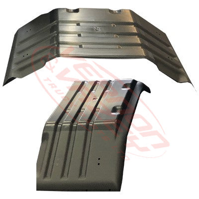 MUDGUARD03 - MUDGUARD - L=R - REAR WHEEL - 1M L X 460MM W X 240MM H - UNIVERSAL - ALL MAKES/MODELS