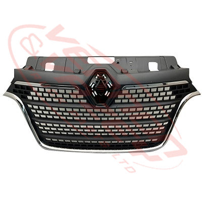 6057099-03 - GRILLE - W/CHROME MOULDING (NO BADGE) - 2019- - RENAULT MASTER X62