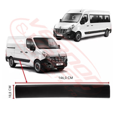 60570PS-22 - PROTECTIVE STRIP - SLIDING DOOR - R/H - RENAULT MASTER X62 2011 - ON