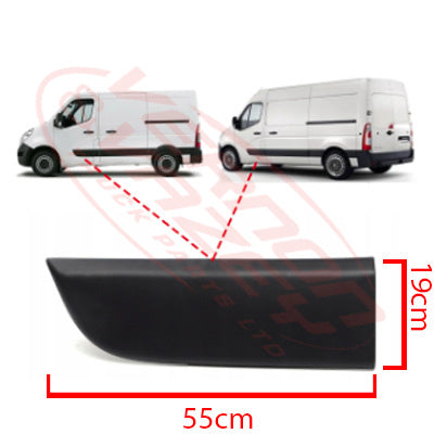 60570PS-23 - PROTECTIVE STRIP - FRONT DOOR - L/H - RENAULT MASTER X62 2011 - ON