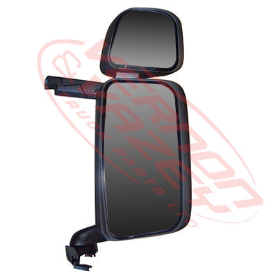 6592016-2A - MIRROR - ELECTRIC/HEATED - R/H - W/AUXILARY - SHORT ARM - CURVED MIRROR - SCANIA R/P TRUCK - 1997-
