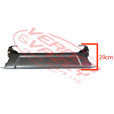 6594090-00 - FRONT BUMPER - CENTRAL - W/O MESH GRILLE - SCANIA P/R TRUCK - 2009-   HIGH BUMPER - P & G CAB