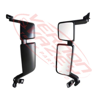 6594116-01 - MIRROR - ELECTRIC/HEATED - L/H - W/AUXILIARY - CURVED MIRROR GLASS - SCANIA P/R TRUCK - 2017 - ON