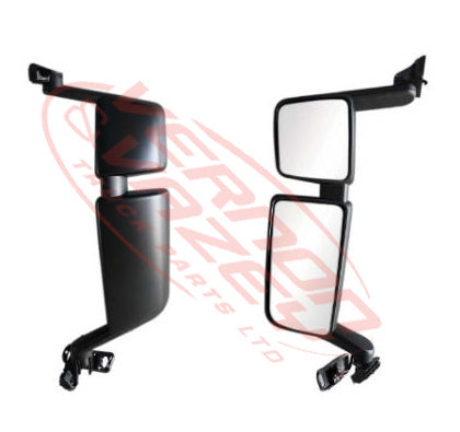6594116-03 - MIRROR - ELECTRIC/HEATED - L/H - W/AUXILIARY - FLAT MIRROR GLASS* - SCANIA P/G/R/S - 2017-