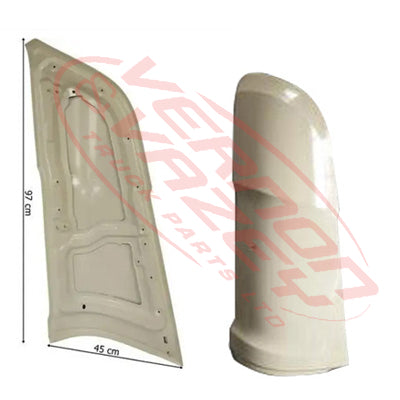 6594124-03 - FRONT CORNER PANEL - L/H - R SERIES - SCANIA R TRUCK - 2017-