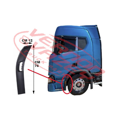 6594152-11 - GUARD EXTENSION - L/H - WITH BLINKER HOLE - SCANIA P/R TRUCK - 2017-