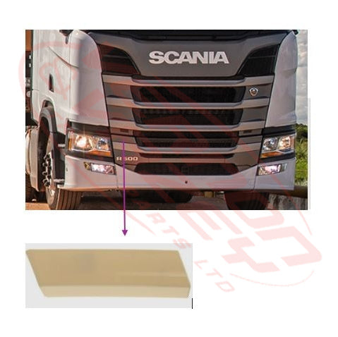 6594199-44 - GRILLE - LOWER - UPPER GARNISH - R/H - SCANIA R TRUCK - 2017-