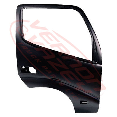 8187010-14 - FRONT DOOR - R/H - W/MIRROR & SIDE LAMP, W/O REFLECTOR HOLE - TOYOTA DYNA XZU3 / XZU4 2000-