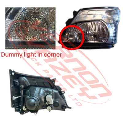 8187294-03 - HEADLAMP - L/H - ELECTRIC ADJUST - WIDE CAB - TOYOTA DYNA / HINO DUTRO 2011-2019