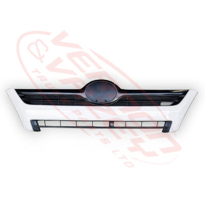 8187299-04 - GRILLE - WIDE - WHITE WITH BLACK TRIM - TOYOTA DYNA / HINO DUTRO 2011- 2017