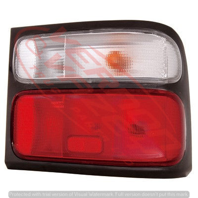 8195598-4 - REAR LAMP - R/H - CLEAR/RED - TOYOTA COASTER BB42 BUS 1993-