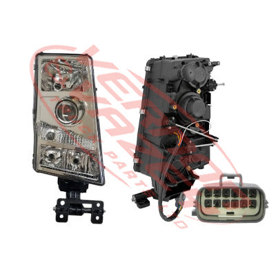 9012094-04 - HEADLAMP - SQUARE PLUG - R/H TO SUIT VOLVO FH/FM - 2003-