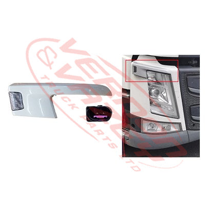 9013197-36 - CORNER LAMP COMPLETE - R/H - VOLVO FM 2013-2021