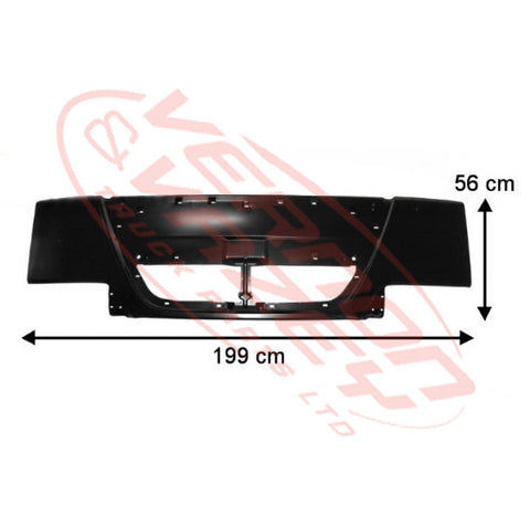 1684020-11 - FRONT PANEL - WIDE - 2005-2011 - NISSAN MK/LK/PK 1994-