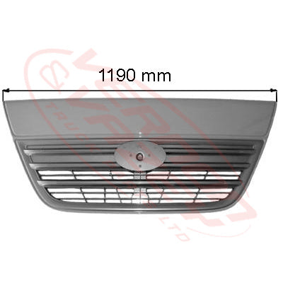 1684099-51 - FRONT PANEL - GRILLE - NARROW - 2005-2011 - NISSAN MK/LK/PK 1994-