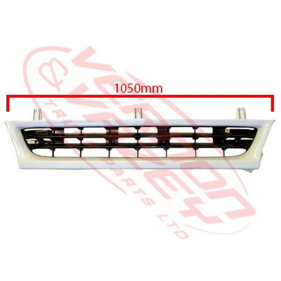 3091099-0 - GRILLE - CENTRE - STRAIGHT ACROSS PANEL - NARROW - ISUZU FRR/FSR/FTR 1996- 1999
