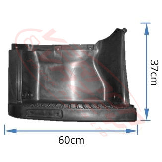 3092004-07 - STEP PANEL - UPPER - L/H - PLASTIC STEP - WIDE - ISUZU FT/FV/FX/GX  2008-