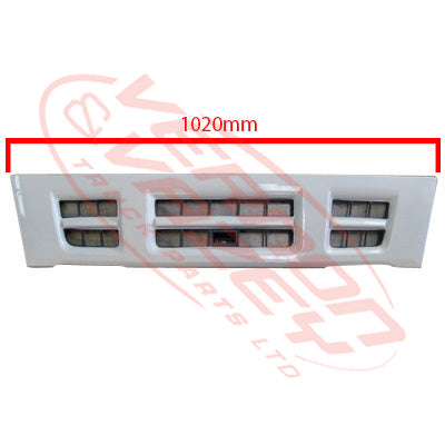 3097199-1 - GRILLE - LOWER - NARROW - ONE BAR - ISUZU NKR 2004-