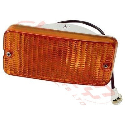 3187097-91 - BUMPER LAMP - L/H - AMBER - HINO GH/FM/FH/FF/FE/FD/GD/FT/GT 1990-