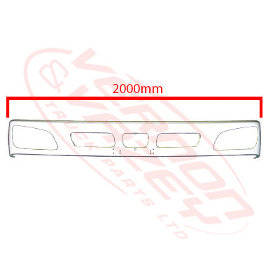 3191090-00 - FRONT BUMPER - NARROW - 3 STUD 2002 -2009 - HINO RANGER PRO 500 FC/FD/FE/GD 2002- 2009