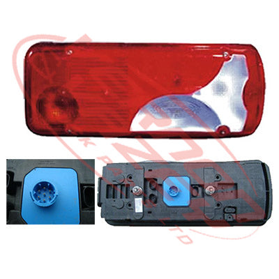 3310098-2 - REAR LAMP - R/H - CLEAR/RED - MAN TGA/TGL/TGM/TGX 2008-