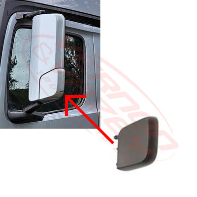 3575316-13 - MIRROR BACK COVER LOWER - L/H - MERCEDES BENZ ACTROS - MP4