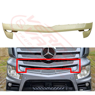 3575399-33 - FRONT GRILLE INSERT (BETWEEN HEADLAMPS) - MERCEDES BENZ ACTROS - MP4