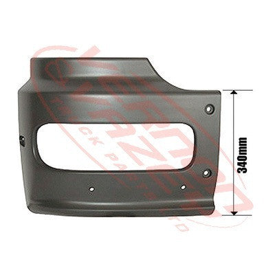 3576091-2 - FRONT BUMPER END - HIGH CAB - R/H - MERCEDES BENZ ATEGO