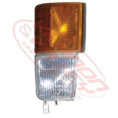 3787097-8 - CORNER LAMP - AMBER/CLEAR - R/H - 2002- - MITSUBISHI FM615/FK516 1994-