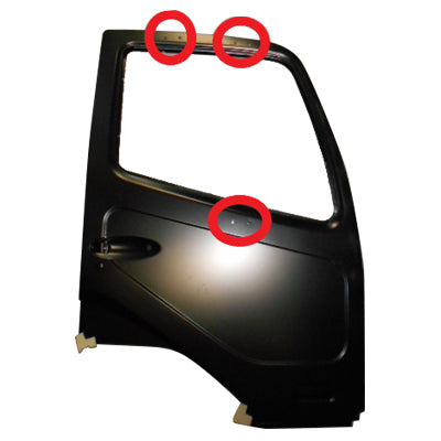 3787110-04 - FRONT DOOR SHELL - R/H - WITH 6 MIRROR HOLES - MITSUBISHI FIGHTER 2006-
