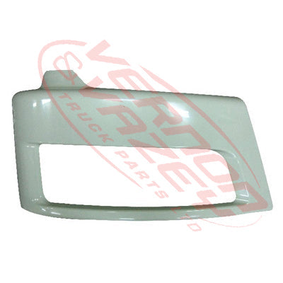 3787190-26 - FRONT BUMPER GARNISH - R/H - 320mm HIGH - DEEP - MITSUBISHI FIGHTER 2006-  H/L IN BUMPER