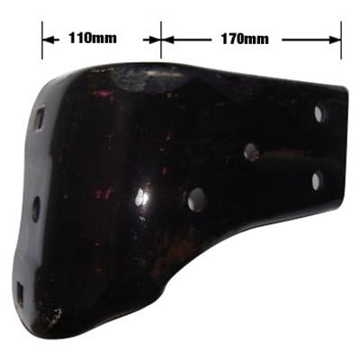 3795090-73 - FRONT BUMPER IRON - L/H - NARROW CAB - MITS CANTER FE444/FK330/FE335 84-94