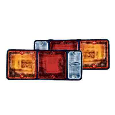 3795098-50 - REAR LAMP - LENS - L/H=R/H - COMPLETE SET (WIDE LENS) - MITS CANTER FE444/FK330/FE335 84-94