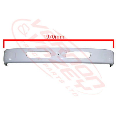 3798190-02 - FRONT BUMPER - WIDE - W/O FOG LAMP - STEEL - MITSUBISHI CANTER FE7/FE8 2005-