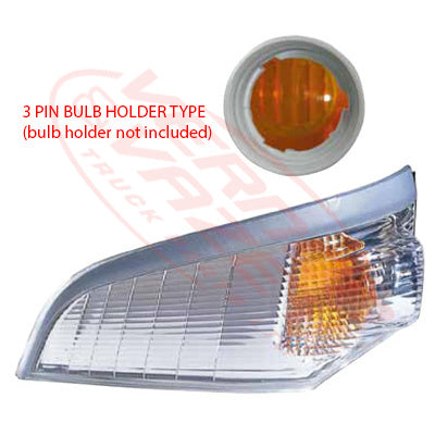 3798197-73 - FRONT LAMP - L/H - V-TYPE - MITSUBISHI CANTER FE7/FE8 2005- IMPORT TYPE