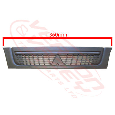 3798199-01 - GRILLE - MAT/BLACK - WIDE - MITSUBISHI CANTER FE7/FE8 2005-
