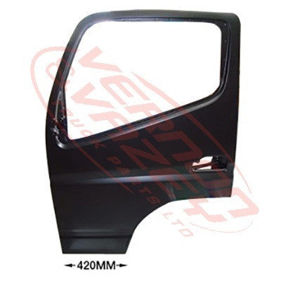 3798210-05 - FRONT DOOR ASSY - L/H - W/MIRROR ARM HOLE - W/CAB - MITSUBISHI CANTER FE7/FE8 2011-