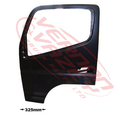 3798210-07 - FRONT DOOR ASSY - L/H - W/MIRROR ARM HOLE - N/CAB - MITSUBISHI CANTER FE7/FE8 2011-