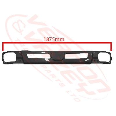 3798290-00 - FRONT BUMPER - WIDE - 270MM DEEP - MITSUBISHI CANTER FEB / FEC 2011- NO RADAR TYPE